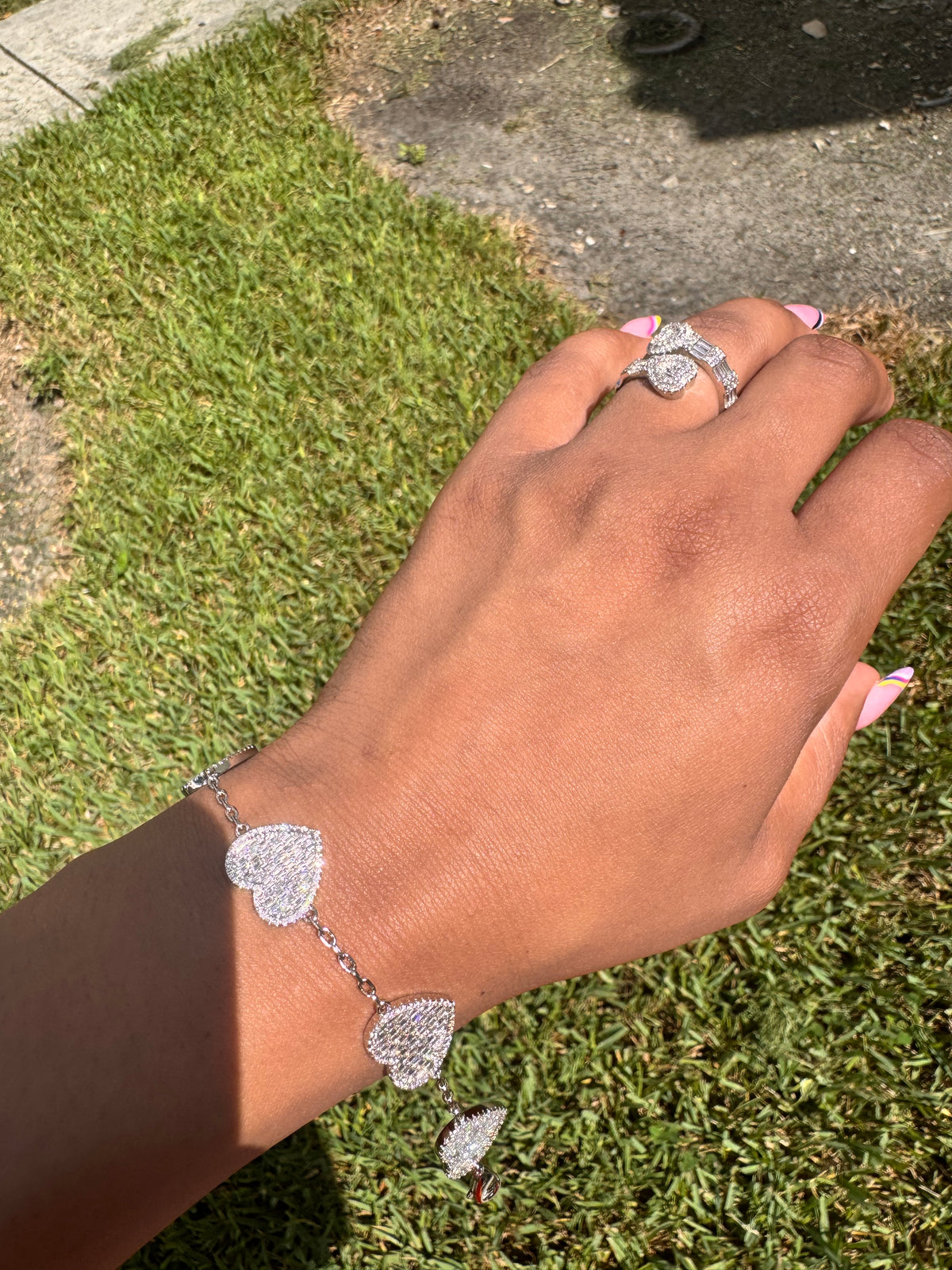 Amour Tennis Bracelet