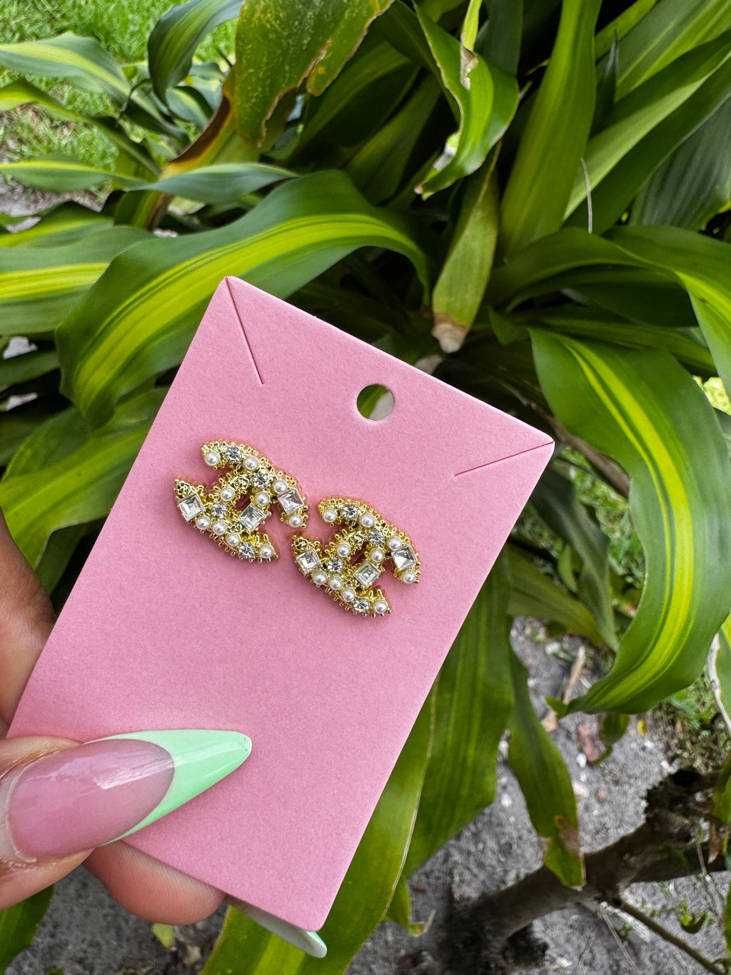 Double C Earrings
