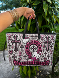 Chrome pink tote PREORDER