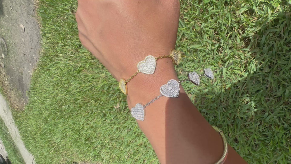 Amour Tennis Bracelet