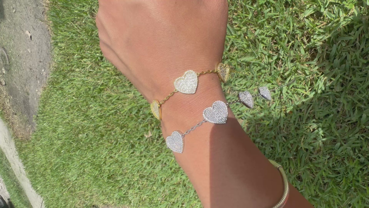 Amour Tennis Bracelet