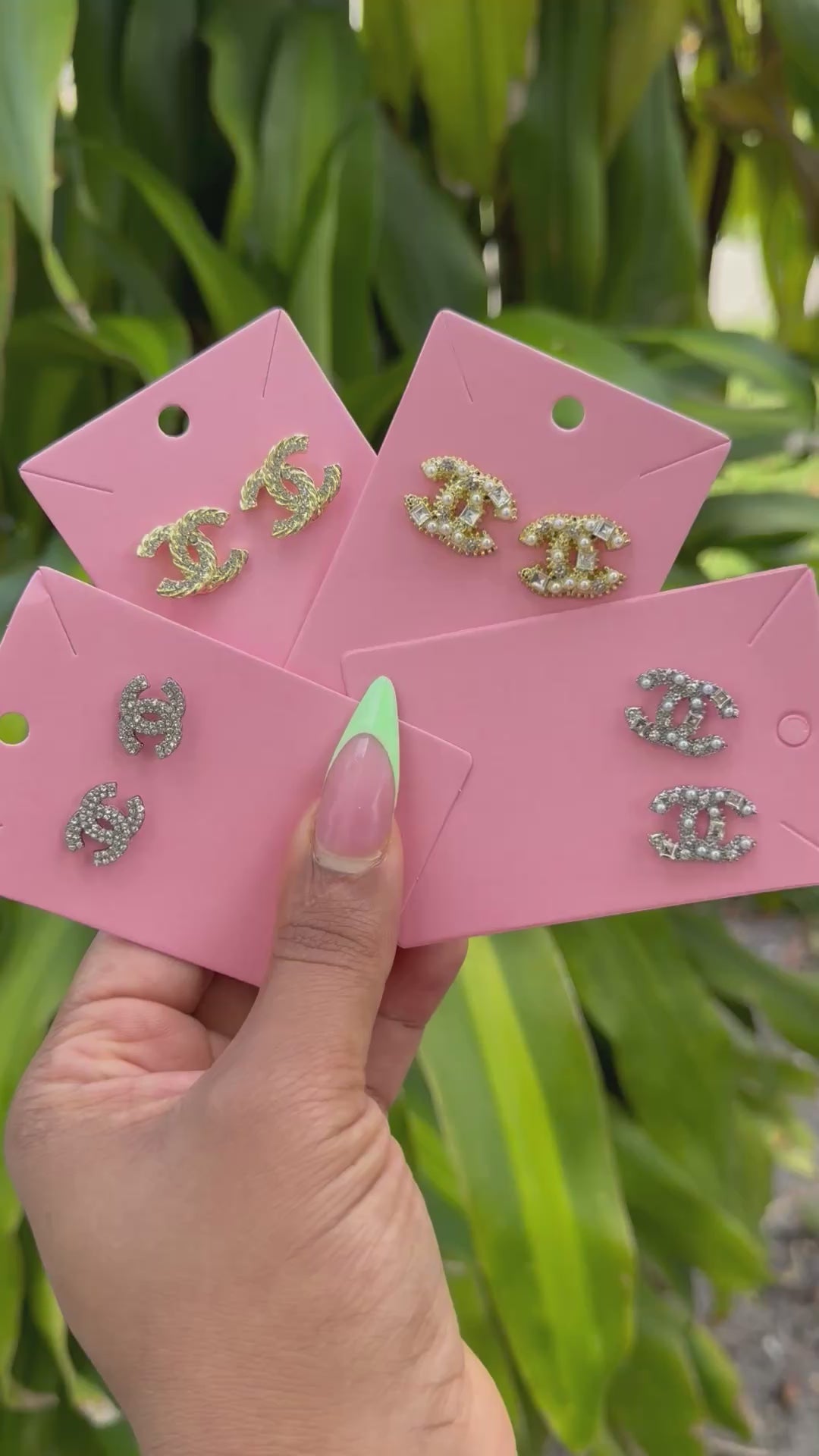 Double C Earrings