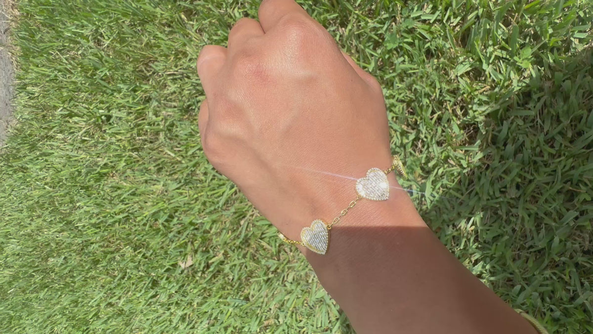Amour Tennis Bracelet